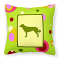 Carolines Treasures CK1008PW1414 Anatolian Shepherd Decorative Canvas Fabric Pillow, Large, Multicolor
