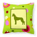 Carolines Treasures CK1050PW1414 Pharaoh Hound Decorative Canvas Fabric Pillow, Large, Multicolor