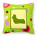 Carolines Treasures CK1057PW1414 Skye Terrier Decorative Canvas Fabric Pillow, Large, Multicolor