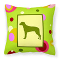 Carolines Treasures CK1070PW1414 Rhodesian Ridgeback Decorative Canvas Fabric Pillow, Large, Multicolor