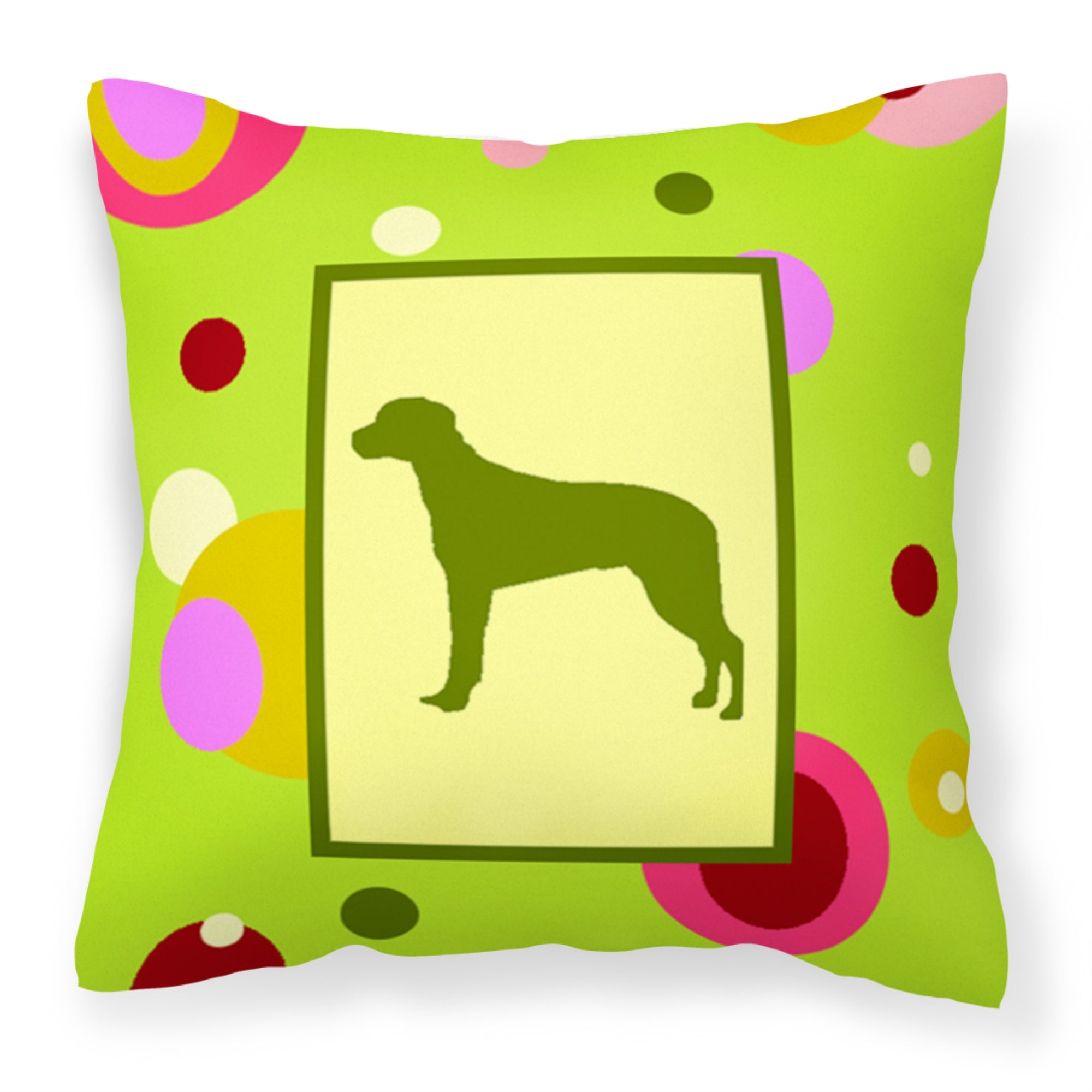 Carolines Treasures CK1070PW1414 Rhodesian Ridgeback Decorative Canvas Fabric Pillow, Large, Multicolor