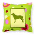 Carolines Treasures CK1082PW1414 Greater Swiss Mountain Dog Fabric Pillow, Large, Multicolor