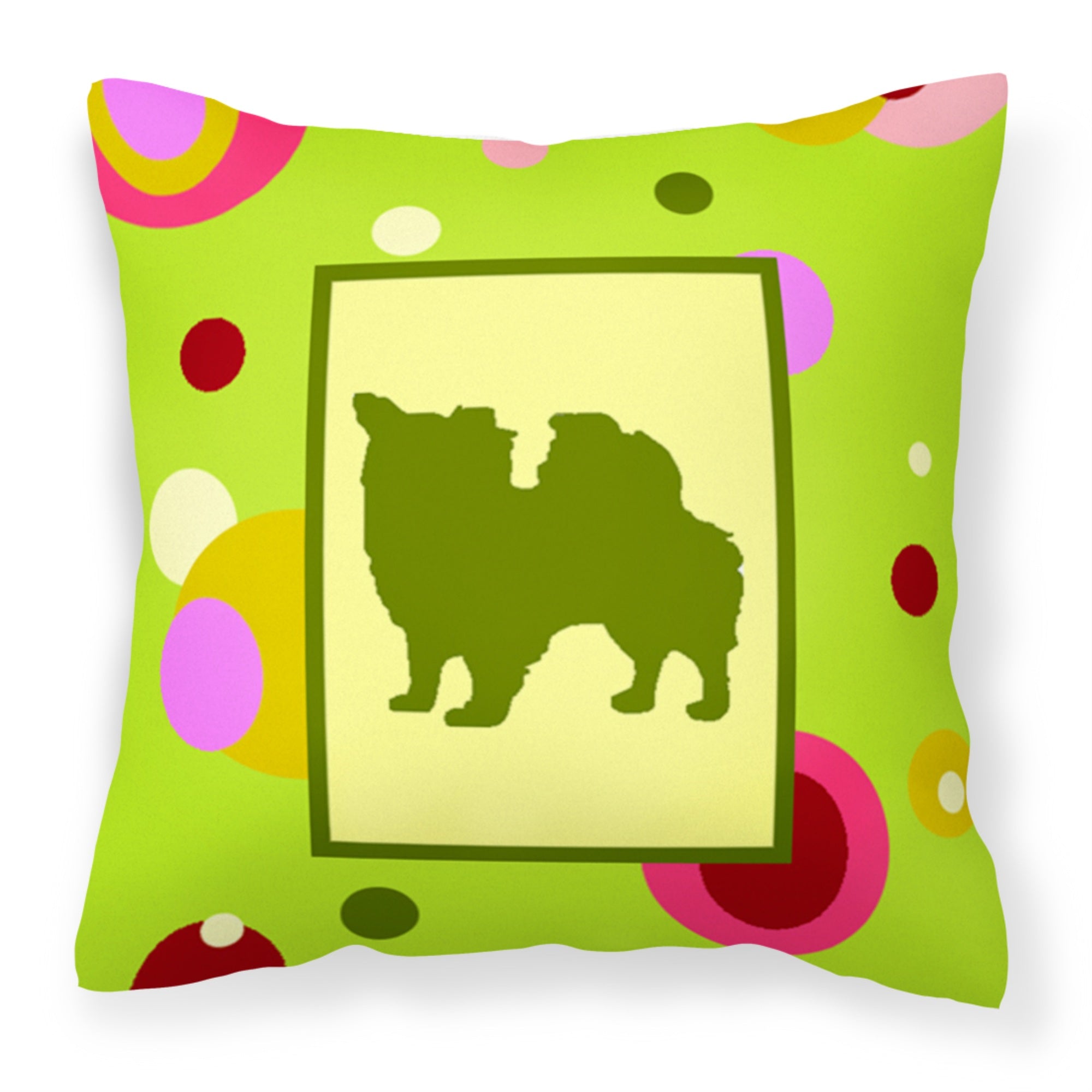 Carolines Treasures CK1098PW1414 Chihuahua Decorative Canvas Fabric Pillow, Large, Multicolor