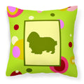 Carolines Treasures CK1100PW1414 English Toy Spaniel Decorative Canvas Fabric Pillow, Large, Multicolor