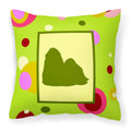 Carolines Treasures CK1150PW1414 Shih Tzu Decorative Canvas Fabric Pillow, Large, Multicolor