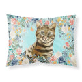 Carolines Treasures Bengal Spring Flowers Fabric Standard pillowcases, Multicolor