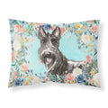 Carolines Treasures Scottish Terrier Fabric Standard pillowcases, Multicolor