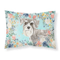 Carolines Treasures Schnauzer #1 Fabric Standard pillowcases, Multicolor
