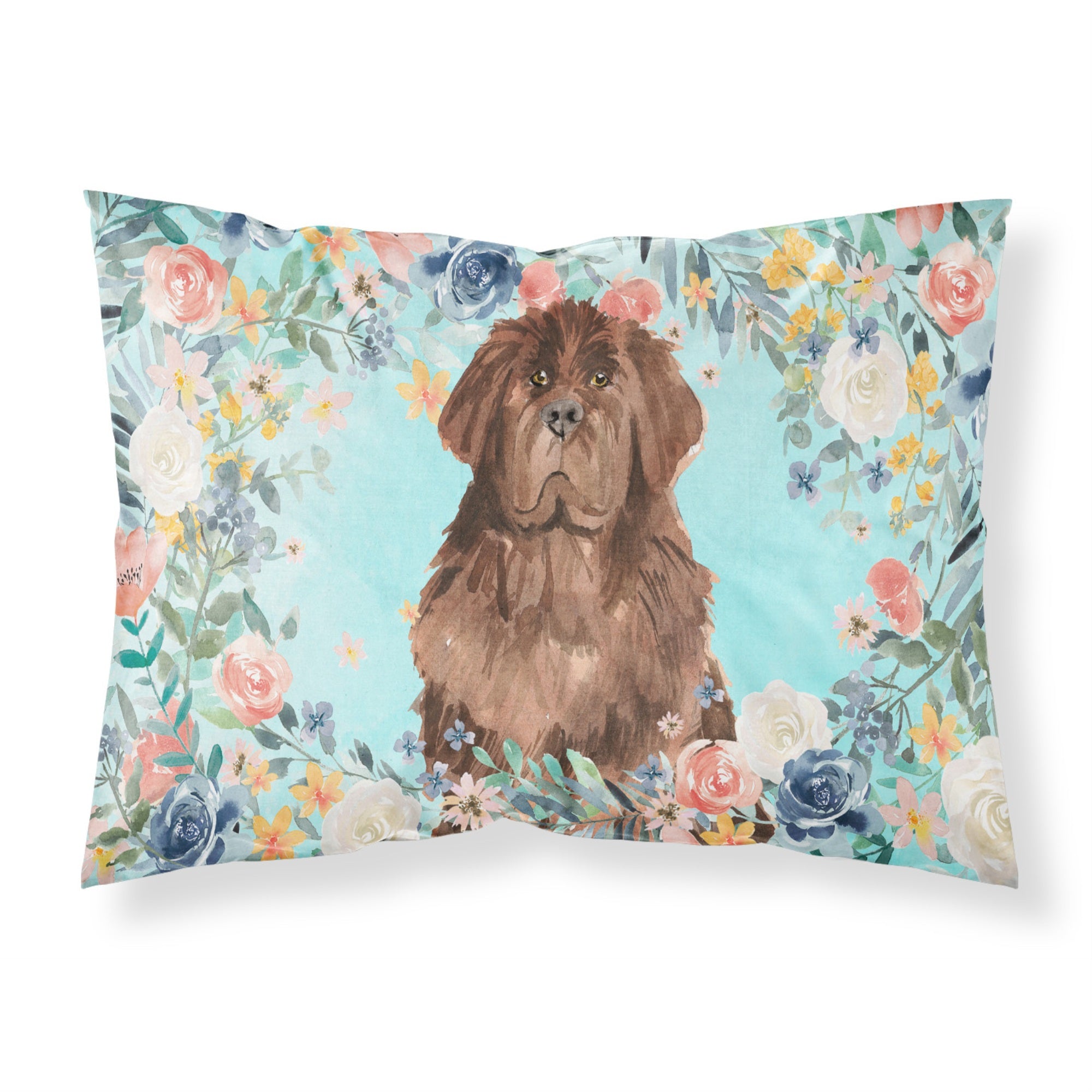 Carolines Treasures Newfoundland Fabric Standard pillowcases, Multicolor