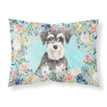 Carolines Treasures Schnauzer #2 Fabric Standard pillowcases, Multicolor