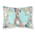 Carolines Treasures Irish Wolfhound Fabric Standard pillowcases, Multicolor