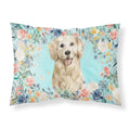 Carolines Treasures Golden Retriever Fabric Standard pillowcases, Multicolor