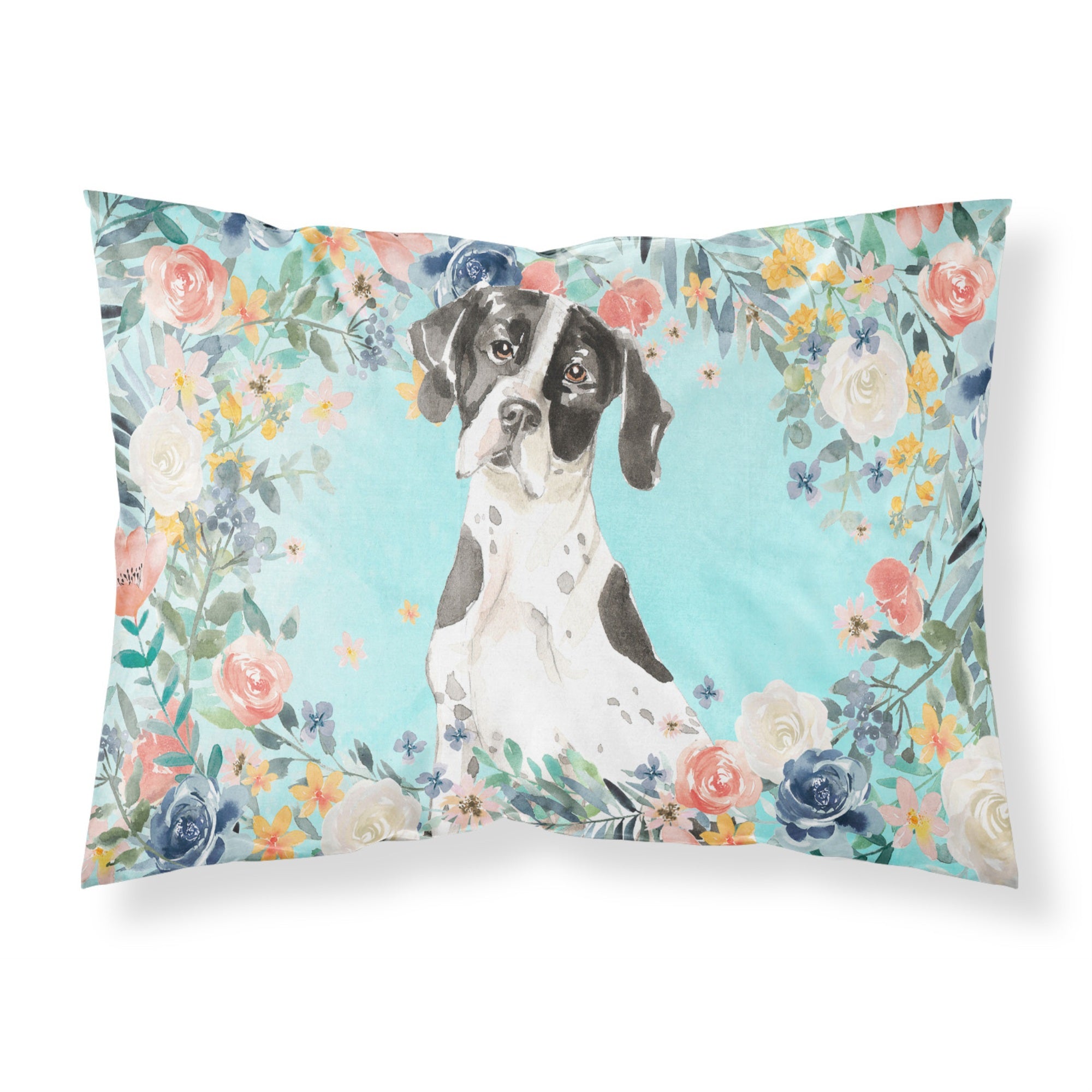 Carolines Treasures English Pointer Fabric Standard pillowcases, Multicolor