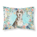 Carolines Treasures Catahoula Leopard Dog Fabric Standard pillowcases, Multicolor
