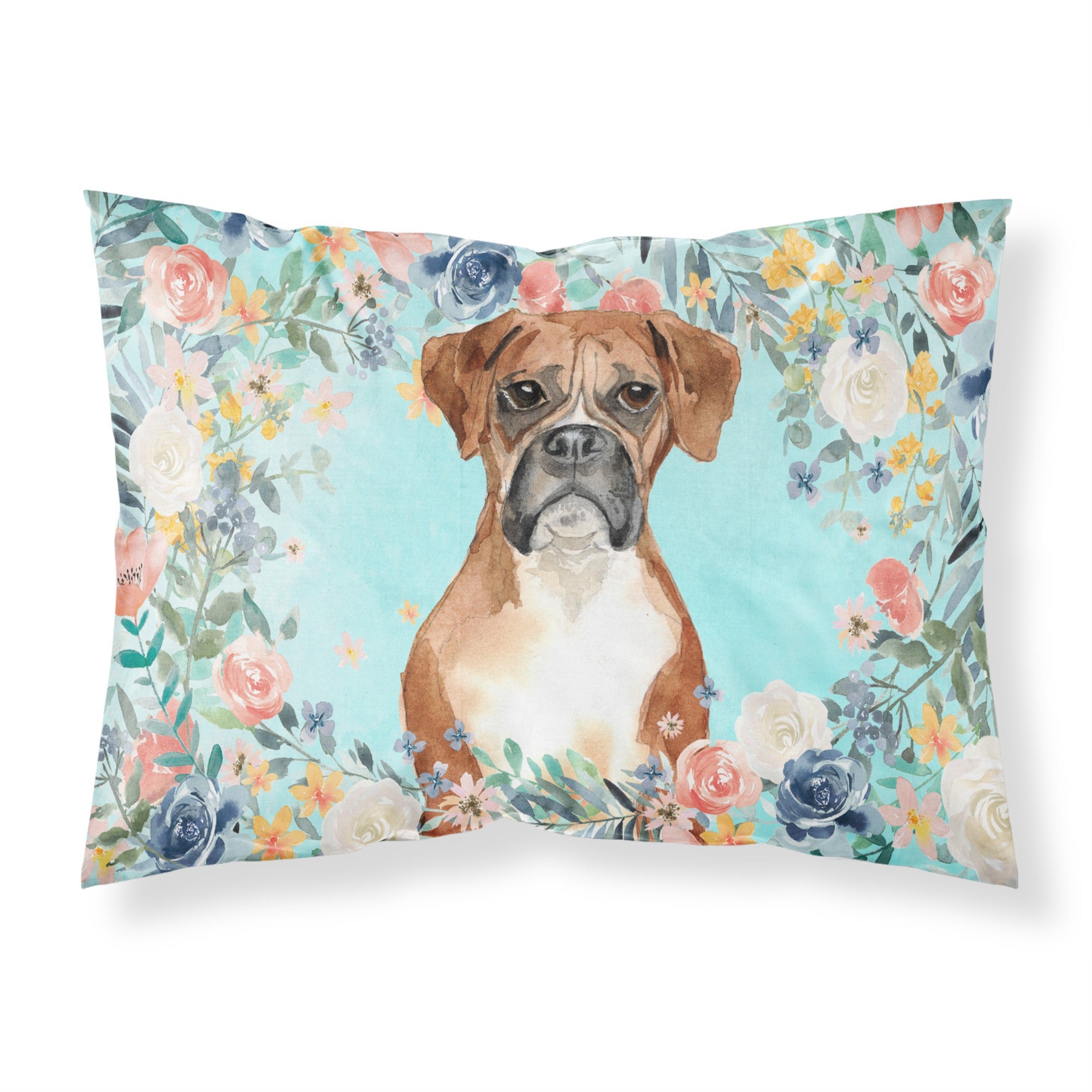 Carolines Treasures Boxer Fabric Standard pillowcases, Multicolor
