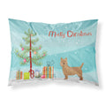 Carolines Treasures Airedale Terrier Christmas Tree Fabric Standard pillowcases, Multicolor