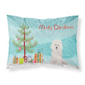 Carolines Treasures Bolognese Christmas Tree Fabric Standard pillowcases, Multicolor