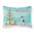Carolines Treasures Miniature Fox Terrier #2 Christmas Tree Fabric Standard pillowcases, Multicolor