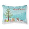 Carolines Treasures Toy Fox Terrier Christmas Tree Fabric Standard pillowcases, Multicolor