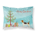 Carolines Treasures Beagle Christmas Tree Fabric Standard pillowcases, Multicolor