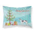 Carolines Treasures Greyhound Christmas Tree Fabric Standard pillowcases, Multicolor