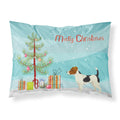 Carolines Treasures Jack Russell Terrier Christmas Tree Fabric Standard pillowcases, Multicolor