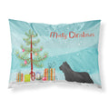 Carolines Treasures Skye Terrier Christmas Tree Fabric Standard pillowcases, Multicolor