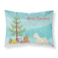 Carolines Treasures Westie Christmas Tree Fabric Standard pillowcases, Multicolor