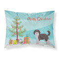 Carolines Treasures Aussiedoodle #1 Christmas Tree Fabric Standard pillowcases, Multicolor
