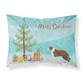 Carolines Treasures Borador Christmas Tree Fabric Standard pillowcases, Multicolor