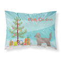 Carolines Treasures Doxiepoo Christmas Tree Fabric Standard pillowcases, Multicolor