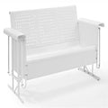 BATES SOFA GLIDER IN WHITE