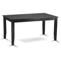 DUAN5-BLK-C 5 PC Table and chair set for 4-Dining Table and 4 Dining Chairs