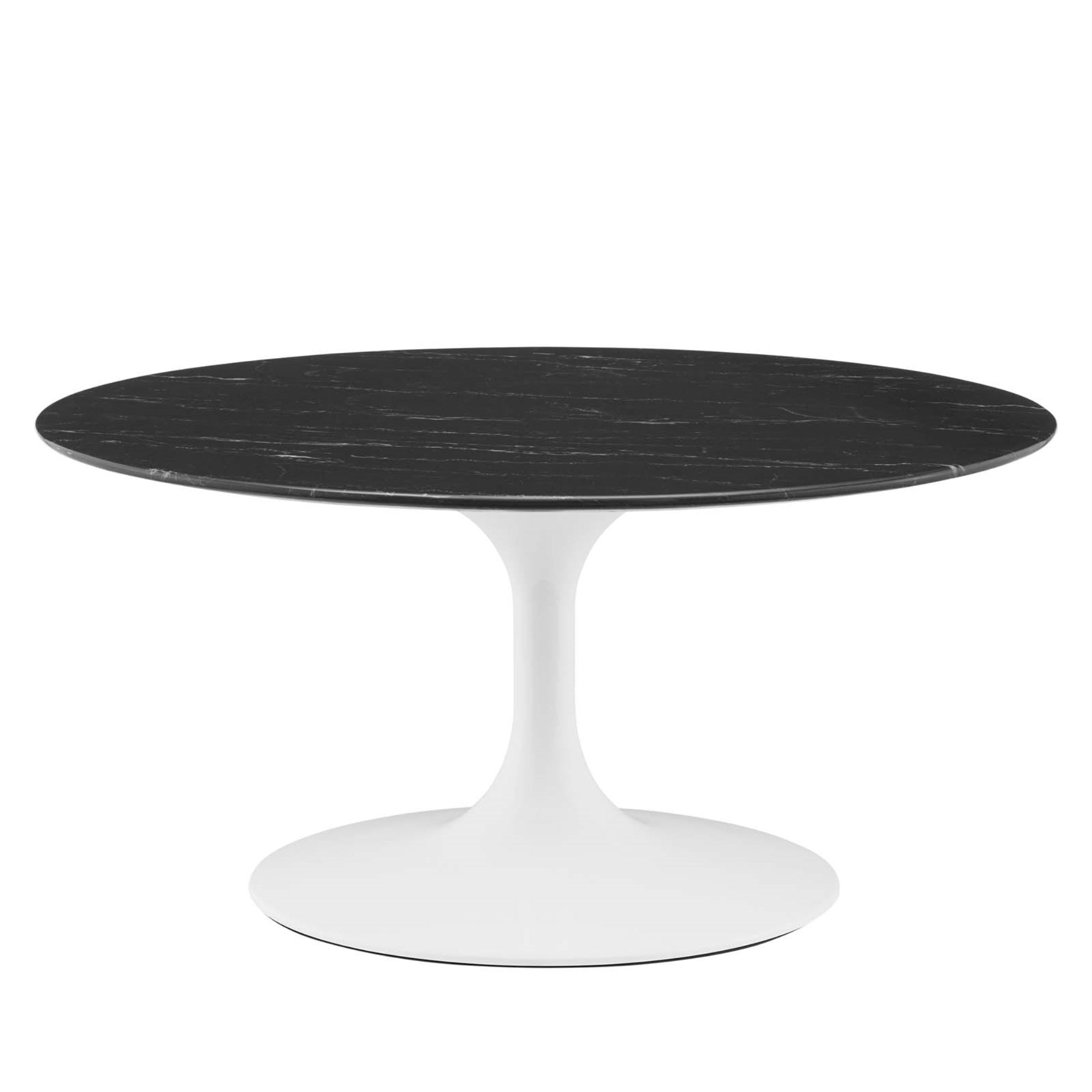 Lippa 36 Artificial Marble Coffee Table