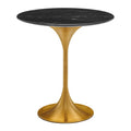 Lippa 20 Round Artificial Marble Side Table