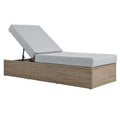 Convene Outdoor Patio Outdoor Patio Chaise Lounge Chair