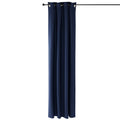 Furinno Collins Blackout Curtain 52x95 in. 1 Panel, Dark Blue