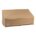 Duck Covers ESO873735 87 in. Duck Covers Essential Patio Sofa Cover - Latte