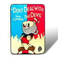 Cuphead Dont Deal with the Devil Lightweight Fleece Blanket | 45 x 60 Inches