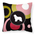 Carolines Treasures KJ1089PW1414 Newfoundland Decorative Canvas Fabric Pillow, Large, Multicolor