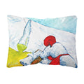 Carolines Treasures MW1090PW1216 Must Be Monday Canvas Fabric Decorative Pillow, Large, Multicolor