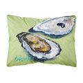 Carolines Treasures MW1102PW1216 Oysters Two Shells Canvas Fabric Decorative Pillow, Large, Multicolor
