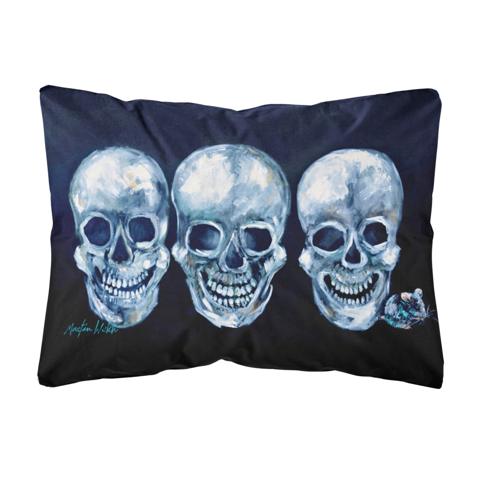 Carolines Treasures MW1106PW1216 Ekk A Meece Canvas Fabric Decorative Pillow, Large, Multicolor