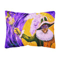 Carolines Treasures MW1109PW1216 Mardi Gras Hey Mister Canvas Fabric Decorative Pillow, Large, Multicolor