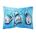 Carolines Treasures Oysters Oyster + Oyster = Oysters Canvas Fabric Decorative Pillow, Large, Multicolor