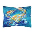 Carolines Treasures MW1153PW1216 By Chance Crab Canvas Fabric Decorative Pillow, Large, Multicolor