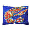 Carolines Treasures MW1155PW1216 Craw Momma Crawfish Canvas Fabric Decorative Pillow, Large, Multicolor