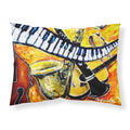 Carolines Treasures All That Jazz Fabric Standard pillowcases, Multicolor