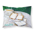 Carolines Treasures Breakfast Delight Beignets Fabric Standard pillowcases, Multicolor