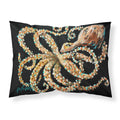 Carolines Treasures Eye On You Octopus Fabric Standard pillowcases, Multicolor